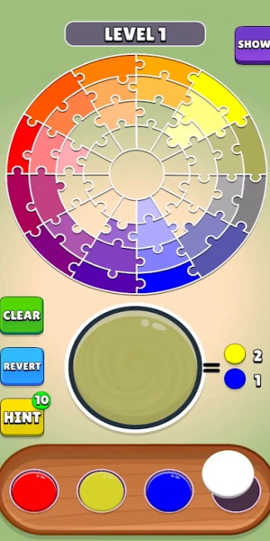 Color Merge Puzzle スクリーンショット 0