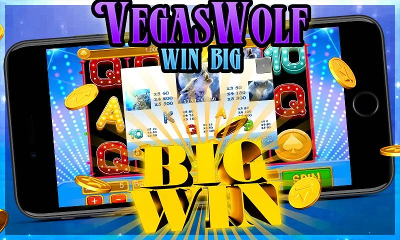 Vegas Wolf - Win Big Lucky Winter Slots Screenshot 2