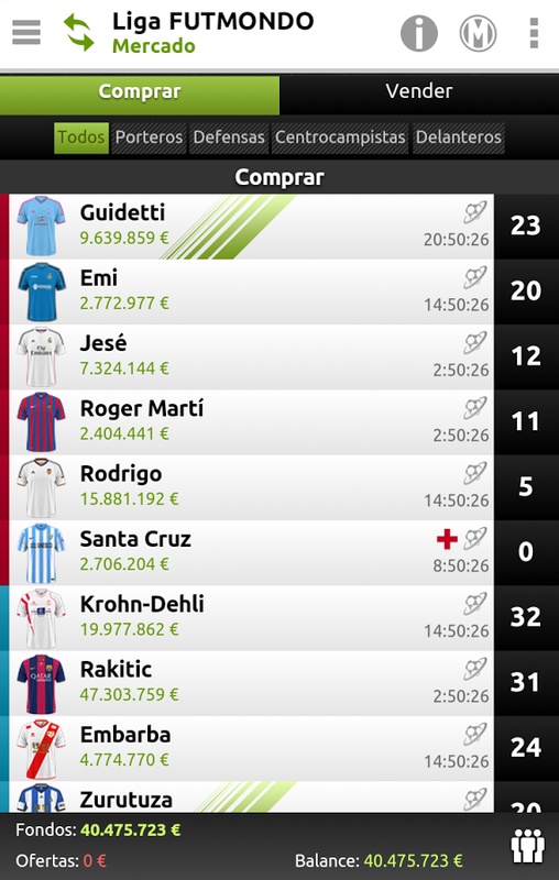 futmondo - soccer manager Captura de pantalla 1