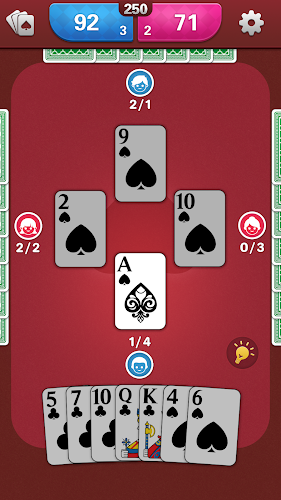 Spades: Card Games ဖန်သားပြင်ဓာတ်ပုံ 2