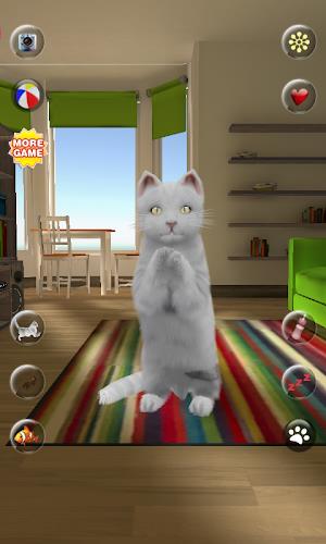 Talking Cute Cat Ảnh chụp màn hình 2