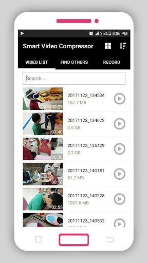Smart Video Compressor resizer (MOD) Captura de tela 0