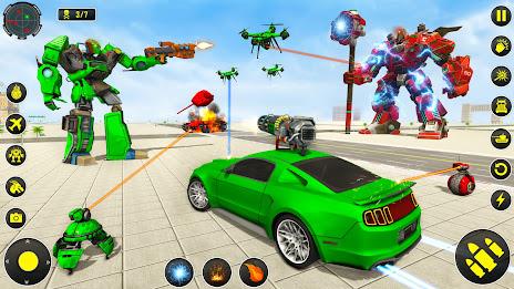 Drone Robot Car Game 3D ภาพหน้าจอ 3