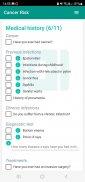 Cancer Risk Calculator スクリーンショット 2