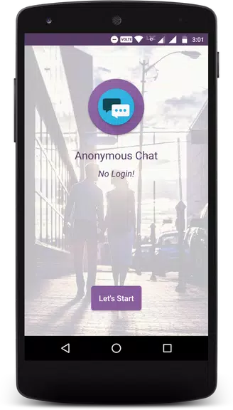 Anonymous Chat & Date for Stranger Captura de pantalla 0