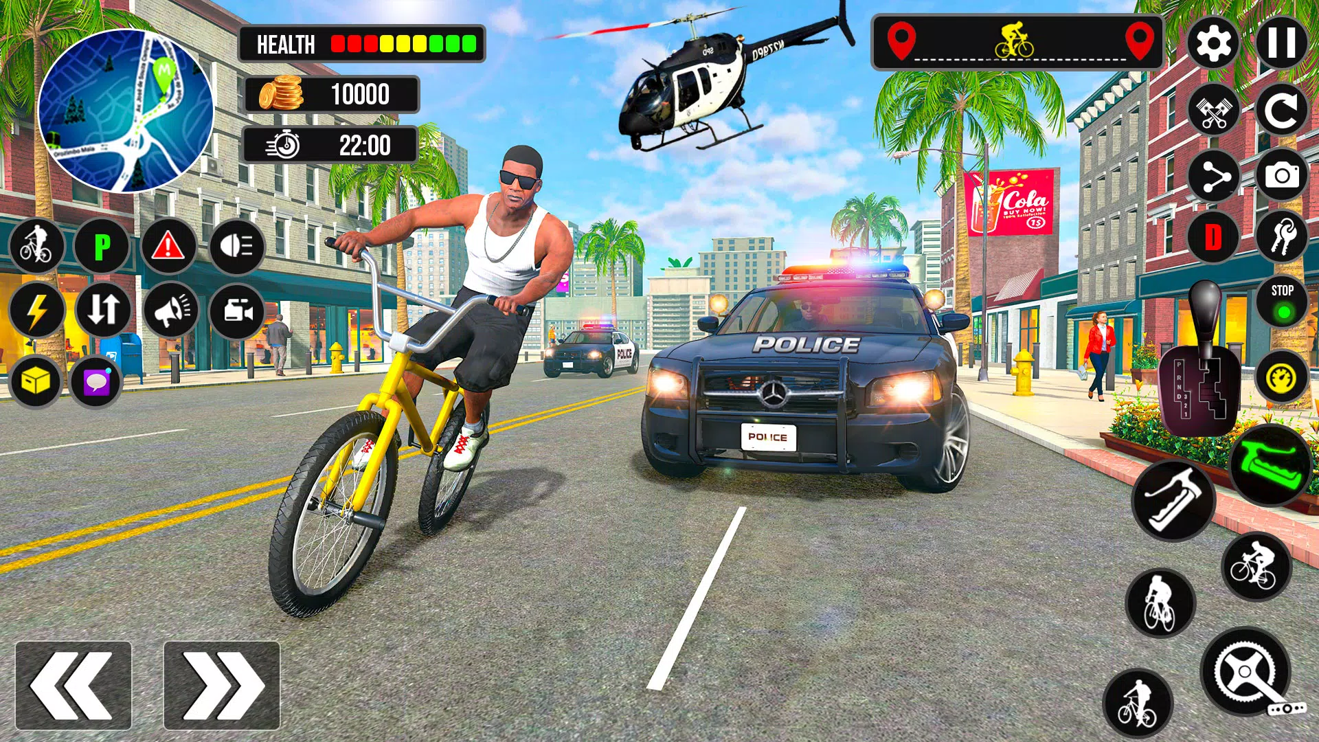 Xtreme BMX Offroad Cycle Game Captura de pantalla 1