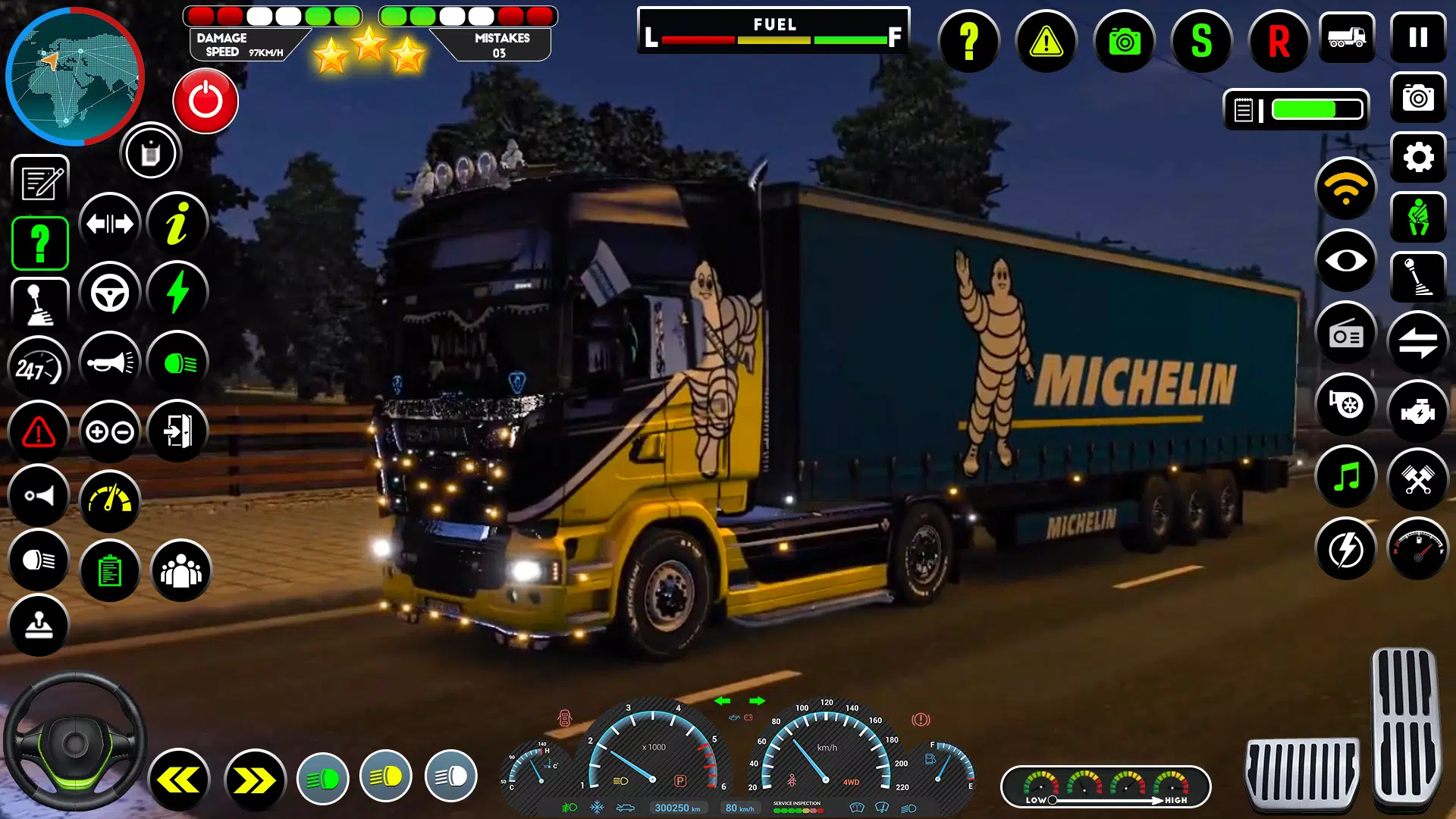 Euro Truck Driving Games 스크린샷 1