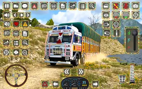 Indian Truck Offroad Cargo 3D स्क्रीनशॉट 1