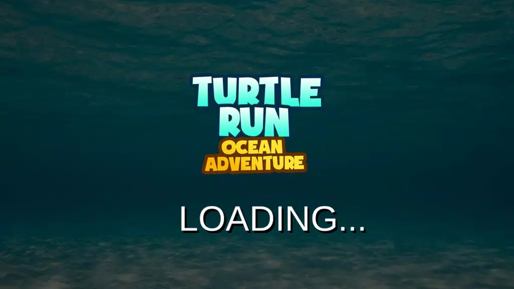 Turtle Run: Ocean Adventure Schermafbeelding 1