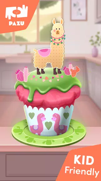 Jogos de cozinhar cupcake Captura de tela 2