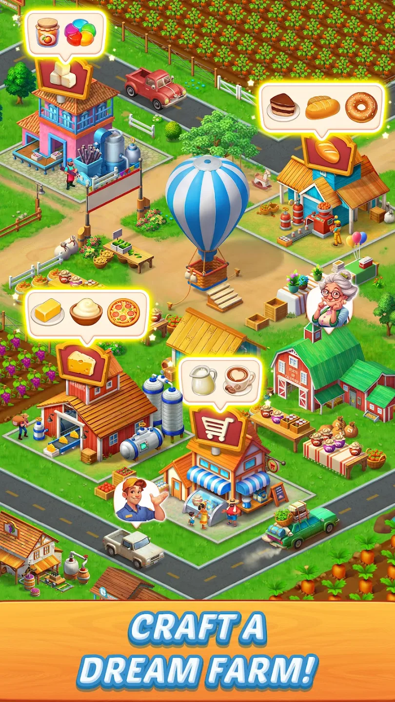 Solitaire Farm Adventure Games スクリーンショット 1