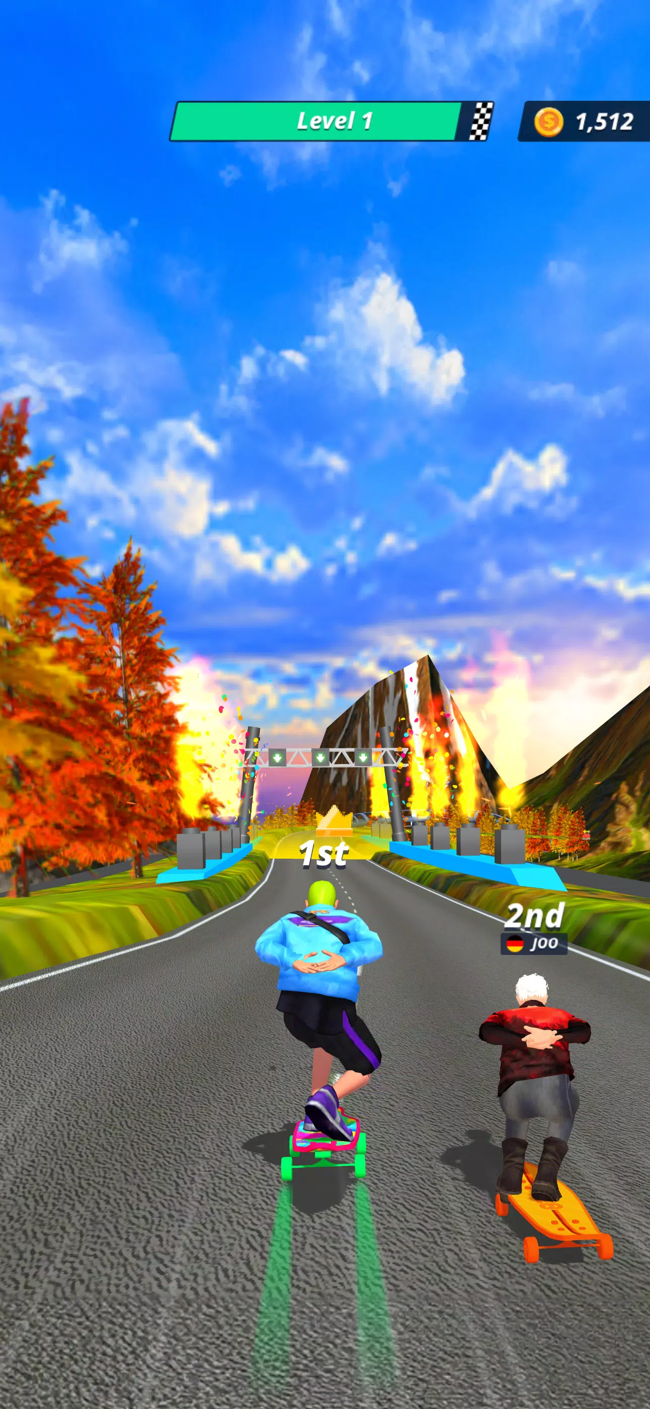 Schermata Downhill Racer 2