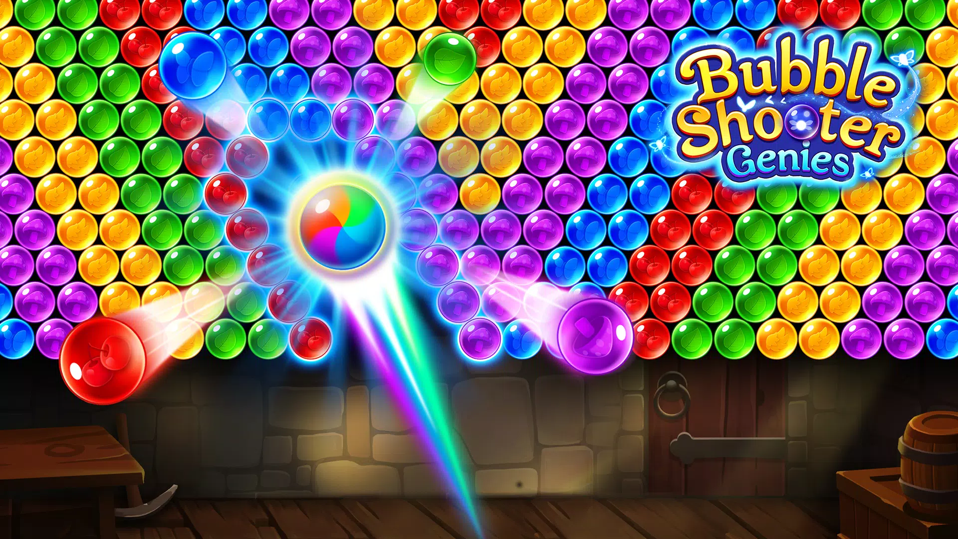 Bubble Shooter Genies Screenshot 2