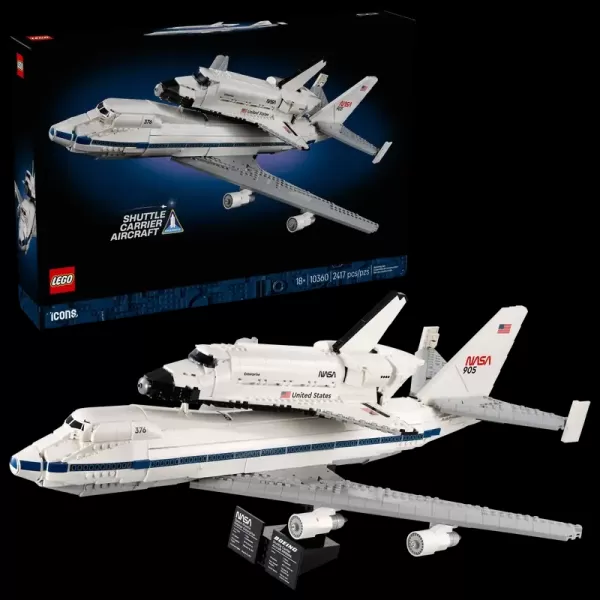 Icônes LEGO Avion de transport de navette