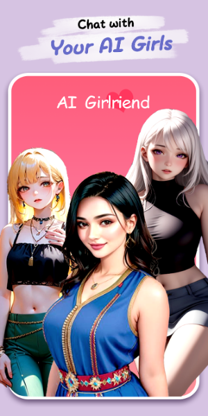 AI Girlfriend - AI Girls Captura de tela 1