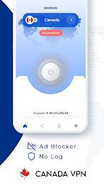 VPN Canada - Get Canada IP Screenshot 1