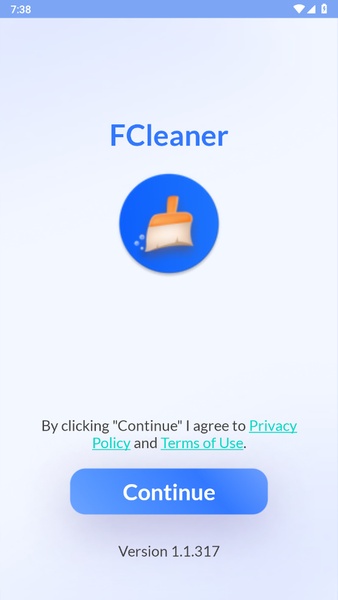 FCleaner स्क्रीनशॉट 1