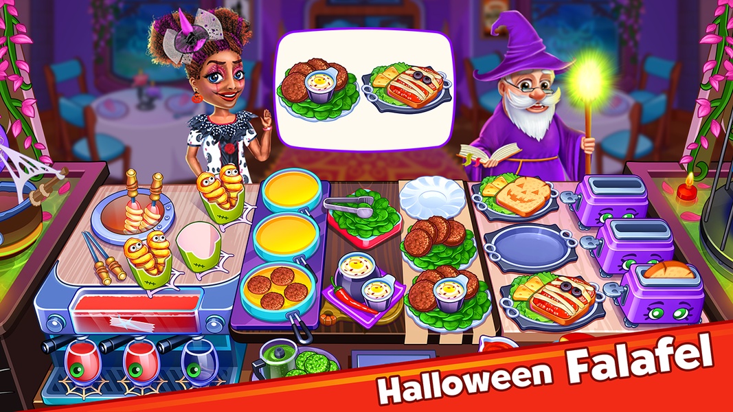 Halloween Madness Cooking Game Zrzut ekranu 1