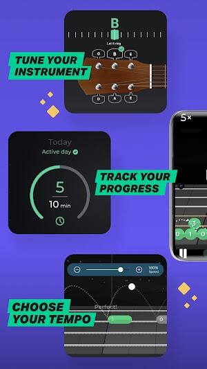 Yousician: Learn Guitar & Bass Screenshot 3