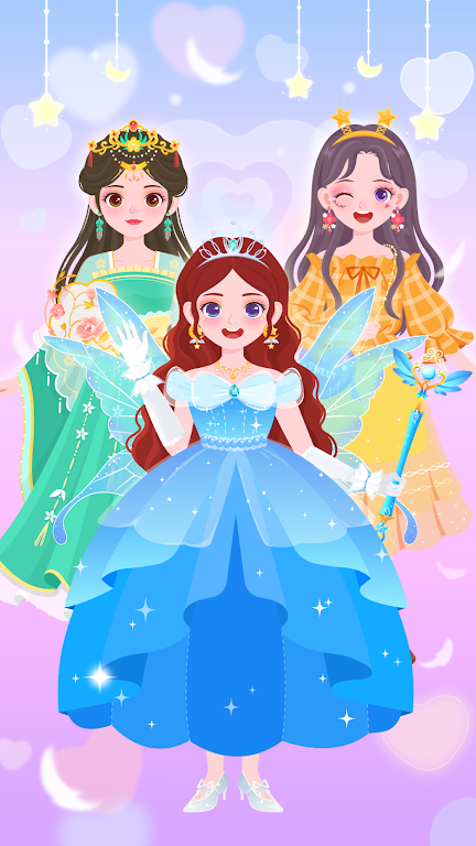 DuDu Princess dress up game Captura de tela 2