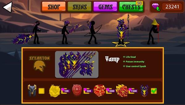 Stickman War Infinity battle Tangkapan skrin 2