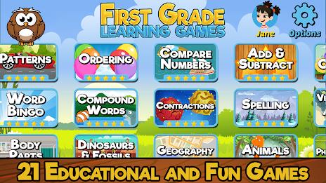 First Grade Learning Games應用截圖第0張