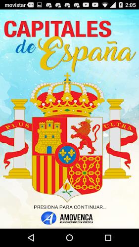 SPAIN - Capital Cities Game स्क्रीनशॉट 0