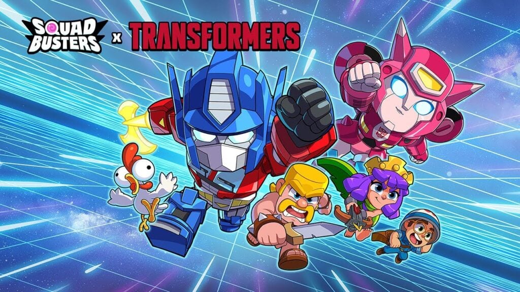 Join the Epic Transformers Crossover in Squad Busters!