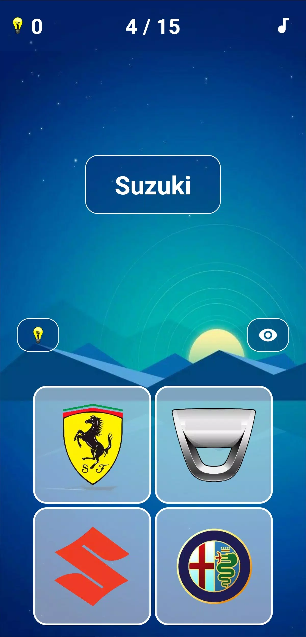 Car Logo Quiz 2应用截图第0张