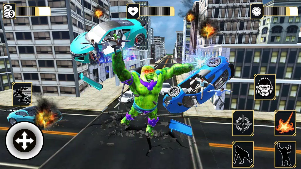 Monster Hero City Battle Captura de pantalla 0