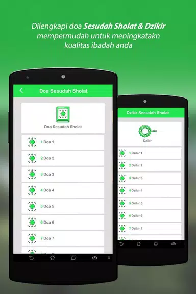 Tuntunan Sholat Lengkap +audio スクリーンショット 2