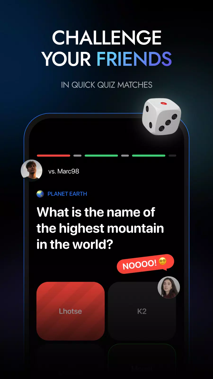 QuizApp Captura de tela 1