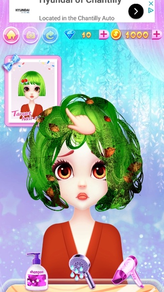 Fashion Hair Salon Games: Royal Hairstyle 스크린샷 1