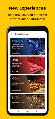 PVR Cinemas - Movie Tickets स्क्रीनशॉट 1