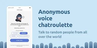 Voisa: voice chatroullette Capture d'écran 0