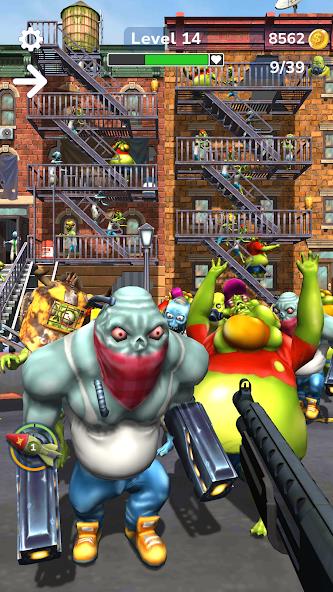 Tower Gunner: Zombie Shooter Mod Schermafbeelding 0