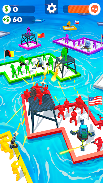 War of Rafts: Crazy Sea Battle Screenshot 0