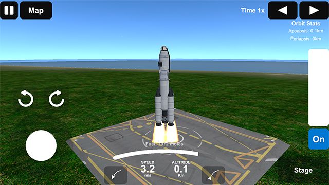 Ellipse: Rocket Simulator Capture d'écran 0