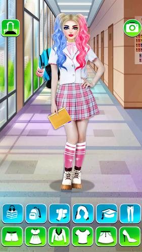 College Girls Fashion Dress Up Screenshot 2