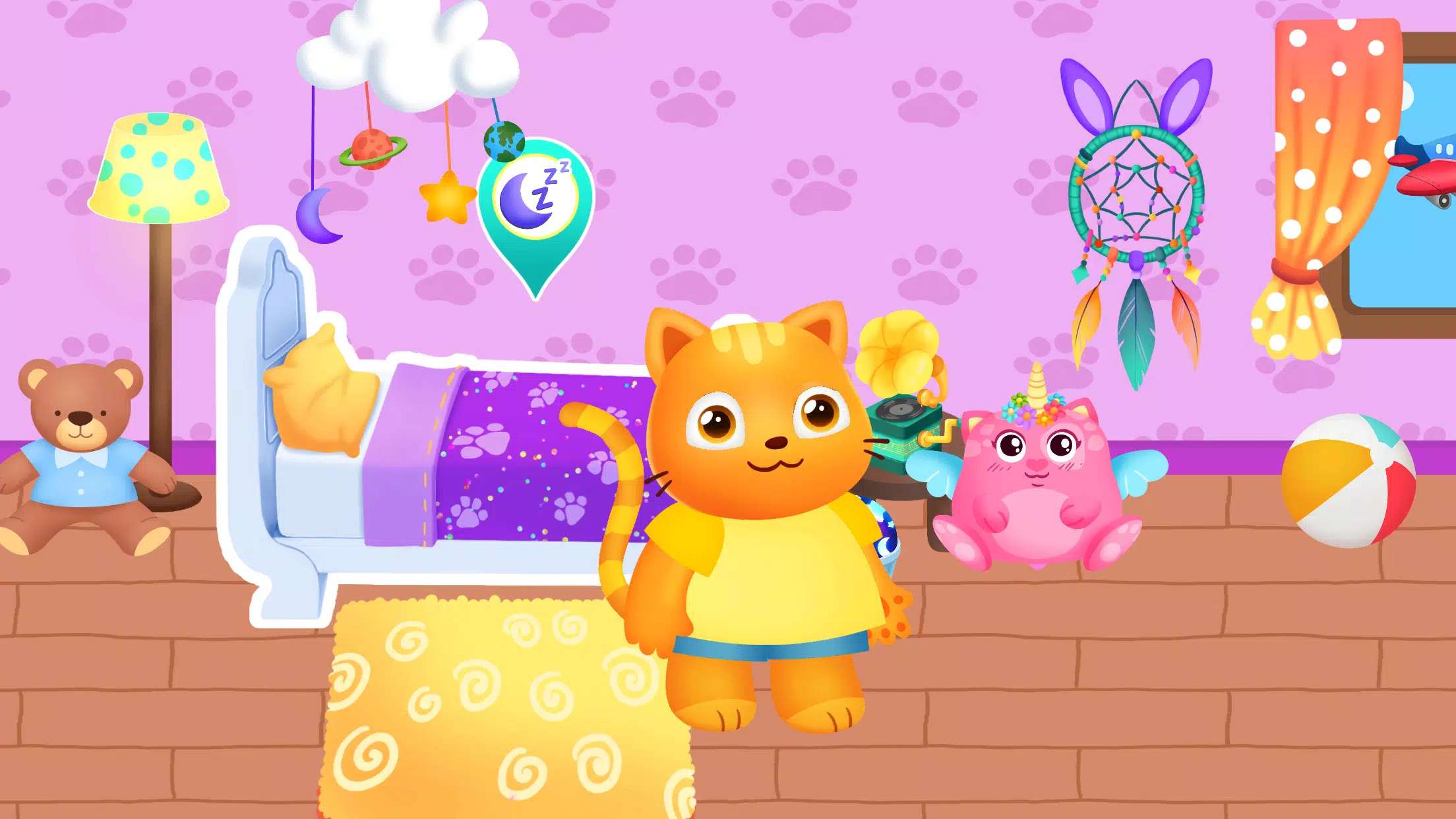 Baby virtual pet care Captura de pantalla 3