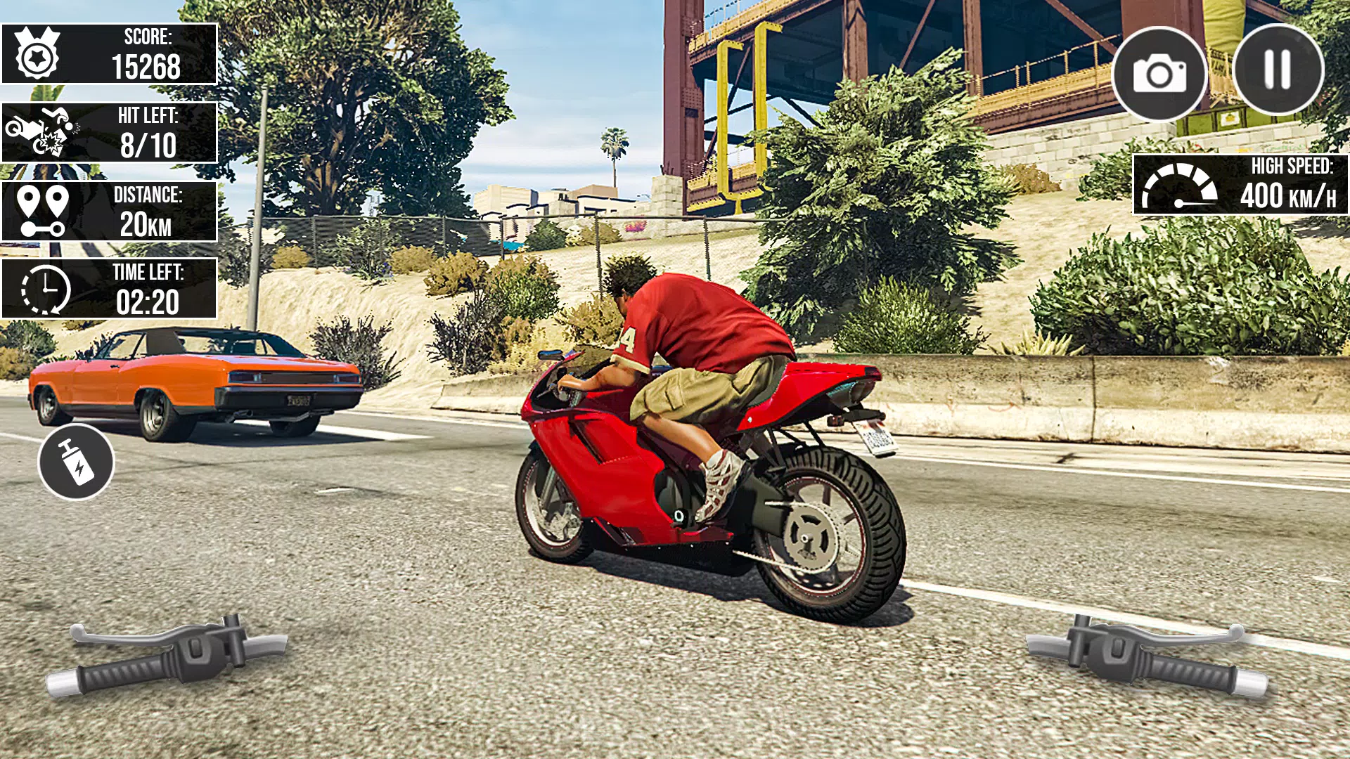 Xtreme Bike Racing Motor Tour Capture d'écran 1