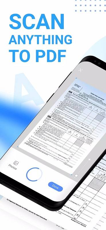 Mobile Scanner App – Scan PDF ဖန်သားပြင်ဓာတ်ပုံ 0