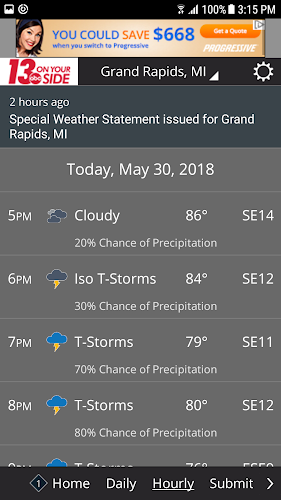 WZZM 13 Weather应用截图第2张