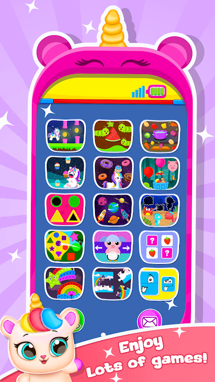 Baby Phone - Unicorn Toy Screenshot 2