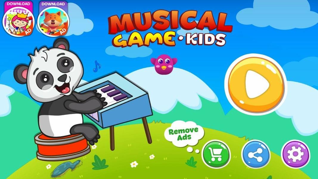 Musical Game Kids Ảnh chụp màn hình 3