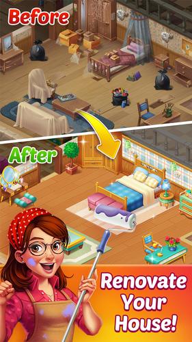 Solitaire Home Story স্ক্রিনশট 1