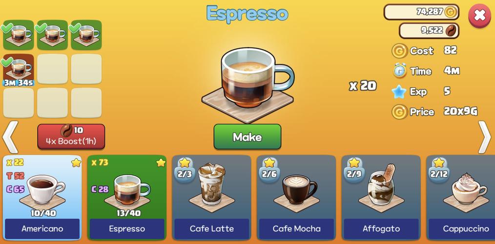 Hello Coffee Shop Screenshot 1