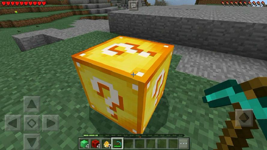 Lucky block mod for mcpe スクリーンショット 1