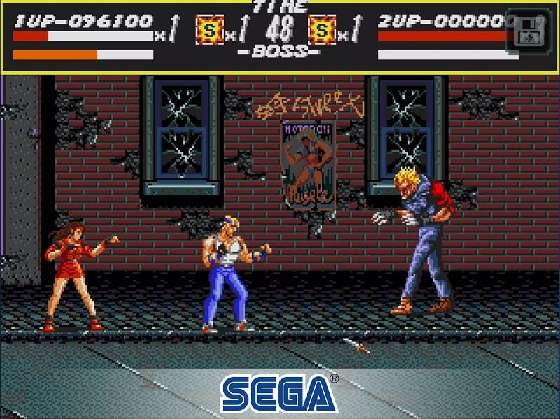 Streets of Rage Classic Captura de pantalla 1