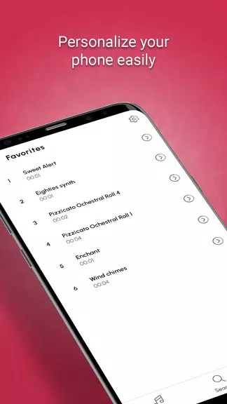 SMS Ringtones Pro: Sounds スクリーンショット 2